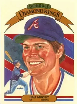 1983 Donruss #12 - Dale Murphy - Atlanta Braves