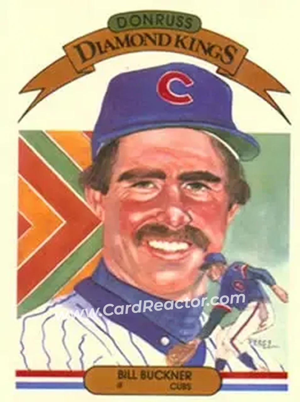 1983 Donruss #14 - Bill Buckner - Chicago Cubs - Front
