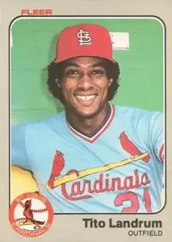 1983 Fleer feature card