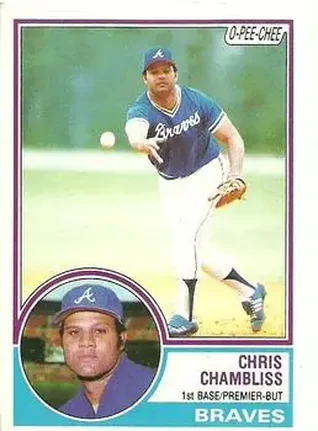 1983 O-Pee-Chee #11 Chris Chambliss