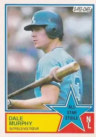 1983 O-Pee-Chee #21 Dale Murphy