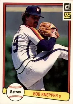 1982 Donruss #41 - Bob Knepper - Houston Astros