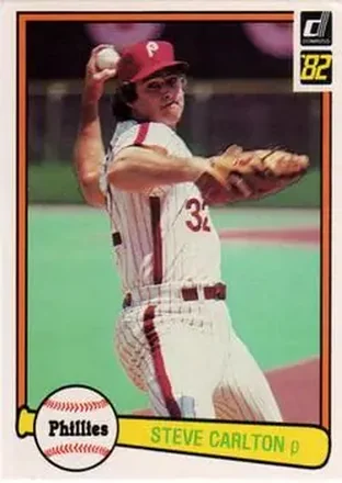 1982 Donruss #42 - Steve Carlton - Philadelphia Phillies
