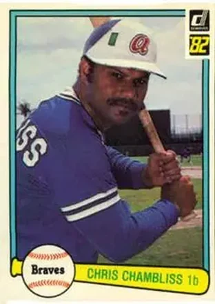 1982 Donruss #47 - Chris Chambliss - Atlanta Braves