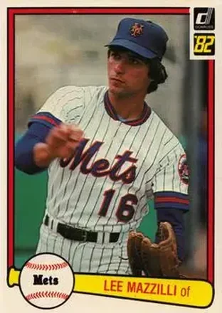 1982 Donruss #49 - Lee Mazzilli - New York Mets
