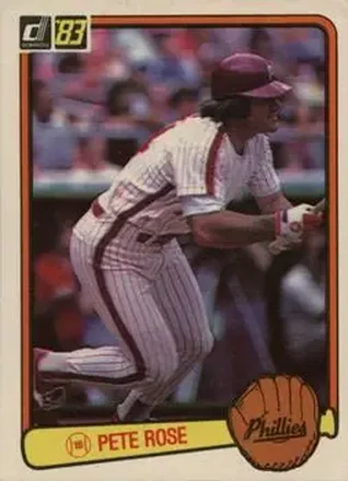 1983 Donruss #42 - Pete Rose - Philadelphia Phillies 1983 Donruss #42 - Pete Rose - Philadelphia Phillies