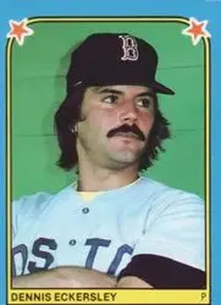 1983 Fleer Star Stickers #63 Dennis Eckersley
