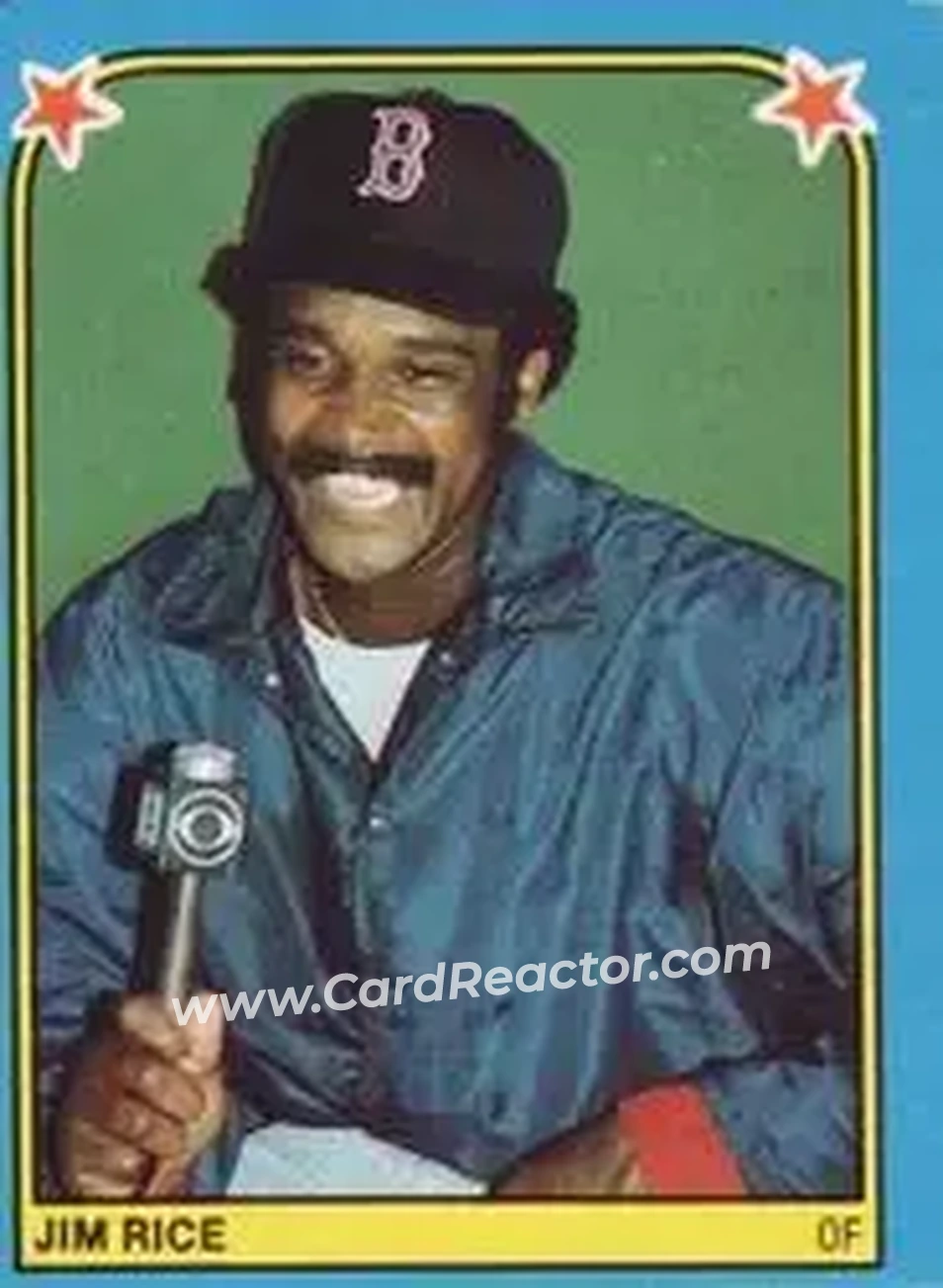 1983 Fleer Star Stickers #66 - Jim Rice - Boston Red Sox - Front 1983 Fleer Star Stickers #66 - Jim Rice - Boston Red Sox - Front