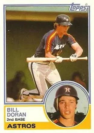 1983 Topps Traded #26T - Bill Doran - Houston Astros