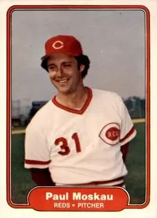 1982 Fleer #76 - Paul Moskau - Cincinnati Reds 1982 Fleer #76 - Paul Moskau - Cincinnati Reds