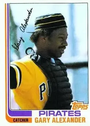 1982 Topps #11 - Gary Alexander - Pittsburgh Pirates 1982 Topps #11 - Gary Alexander - Pittsburgh Pirates