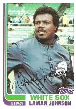 1982 Topps feature card