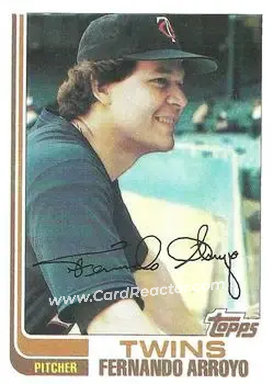1982 Topps #18 - Fernando Arroyo - Minnesota Twins