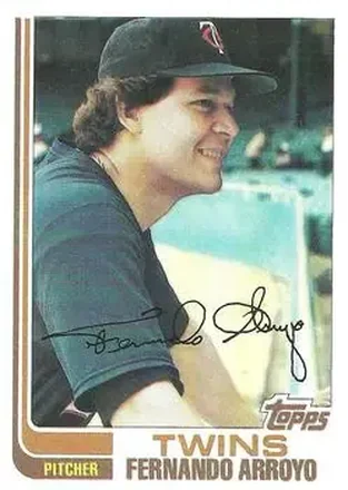 1982 Topps #18 - Fernando Arroyo - Minnesota Twins