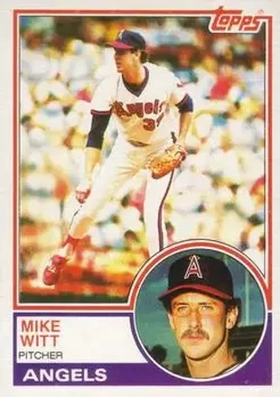 1983 Topps #53 - Mike Witt - California Angels 1983 Topps #53 - Mike Witt - California Angels