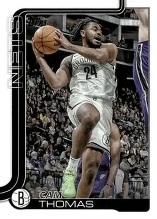 2025-26 Topps #11 - Cam Thomas - Brooklyn Nets