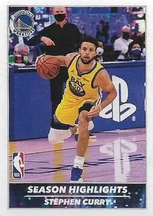 2021-22 Panini NBA Sticker & Card Collection #2 Stephen Curry