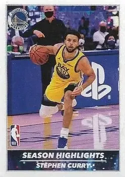 2021-22 Panini NBA Sticker & Card Collection #2 Stephen Curry