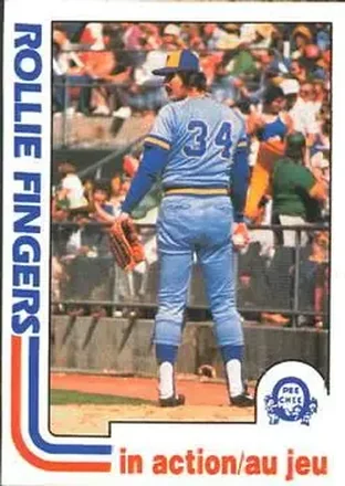 1982 O-Pee-Chee #44 - Rollie Fingers - Milwaukee Brewers
