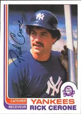 1982 O-Pee-Chee #45 - Rick Cerone - New York Yankees