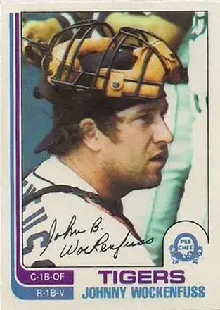 1982 O-Pee-Chee #46 - Johnny Wockenfuss - Detroit Tigers