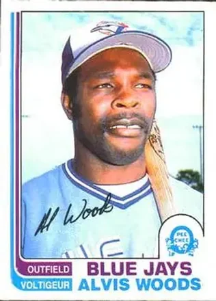 1982 O-Pee-Chee #49 - Alvis Woods - Toronto Blue Jays