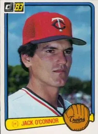 1983 Donruss #51 - Jack O'Connor - Minnesota Twins