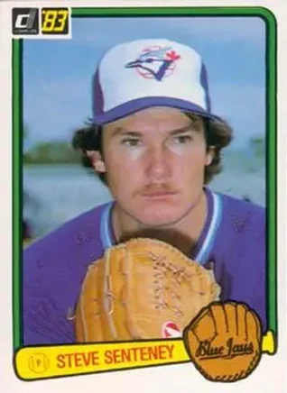 1983 Donruss #52 - Steve Senteney - Toronto Blue Jays