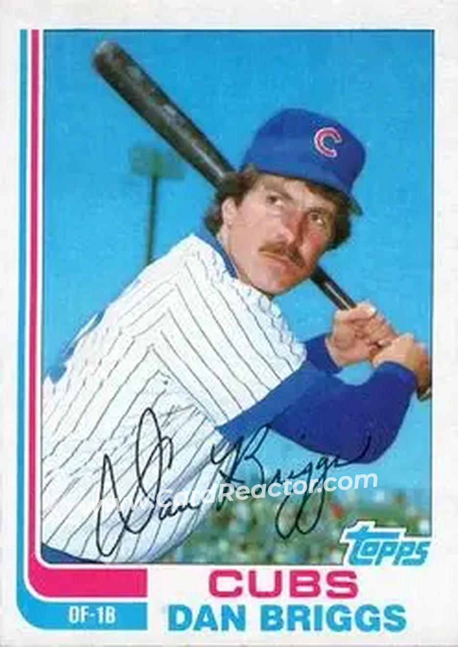 1982 Topps Traded #11T - Dan Briggs - Chicago Cubs - Front