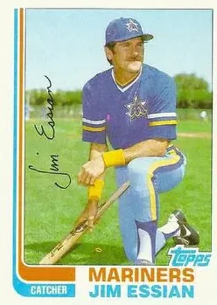 1982 Topps Traded #31T - Jim Essian - Seattle Mariners