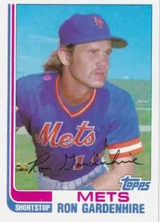 1982 Topps Traded #39T - Ron Gardenhire - New York Mets 1982 Topps Traded #39T - Ron Gardenhire - New York Mets
