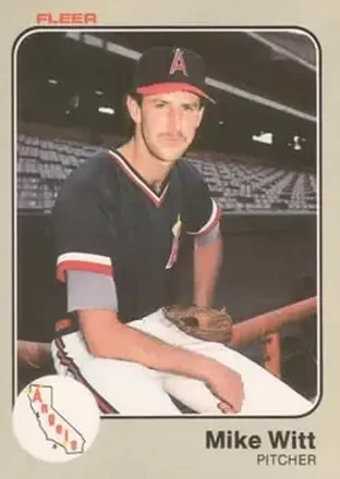 1983 Fleer #102 - Mike Witt - California Angels 1983 Fleer #102 - Mike Witt - California Angels