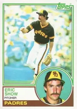 1983 Topps #68 - Eric Show - San Diego Padres