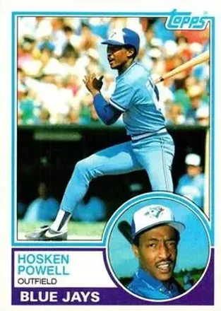 1983 Topps #77 - Hosken Powell - Toronto Blue Jays