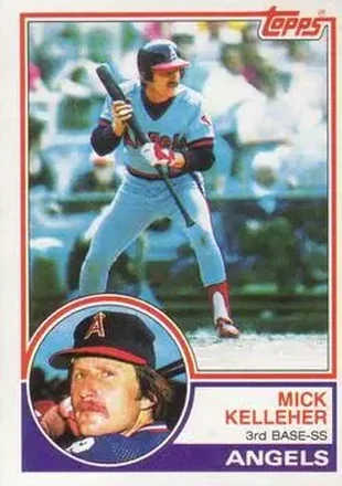 1983 Topps #79 - Mick Kelleher - California Angels