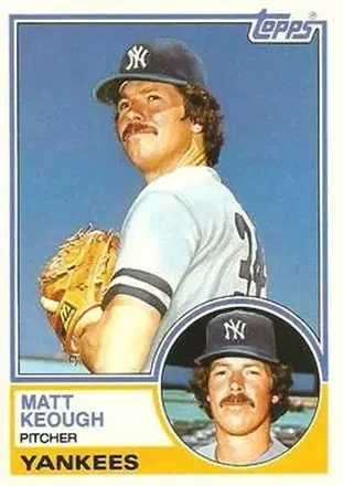 1983 Topps Traded #54T - Matt Keough - New York Yankees