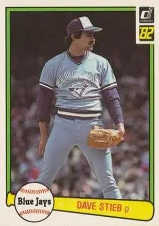 1982 Donruss #52 - Dave Stieb - Toronto Blue Jays