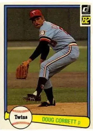 1982 Donruss #53 - Doug Corbett - Minnesota Twins