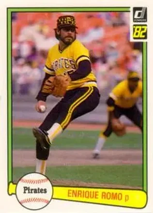 1982 Donruss #59 - Enrique Romo - Pittsburgh Pirates