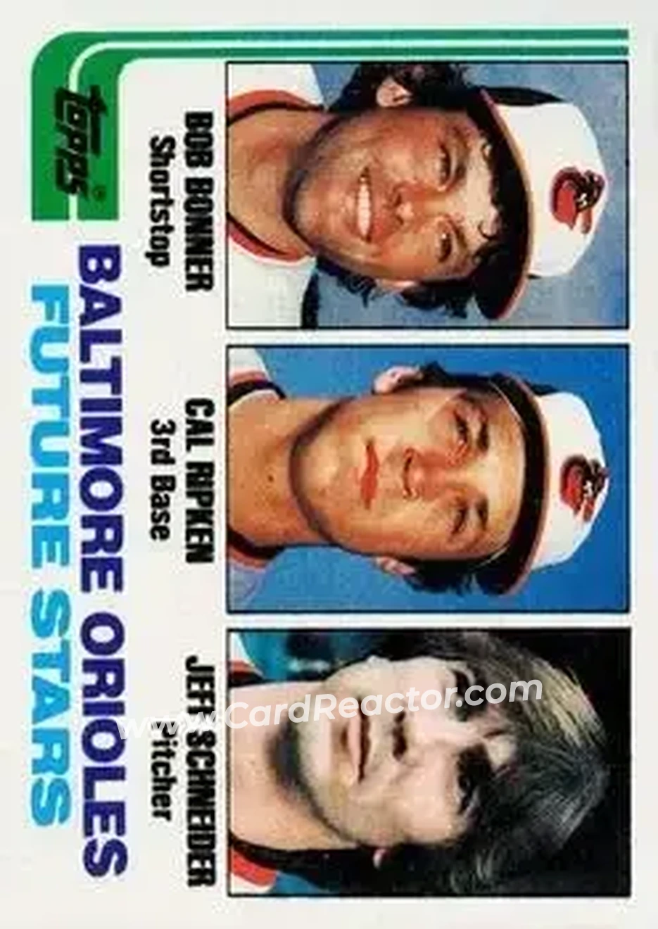 1982 Topps #21 - Card #21 - Baltimore Orioles - Front