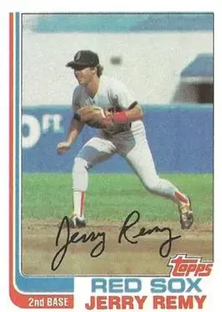 1982 Topps #25 Jerry Remy