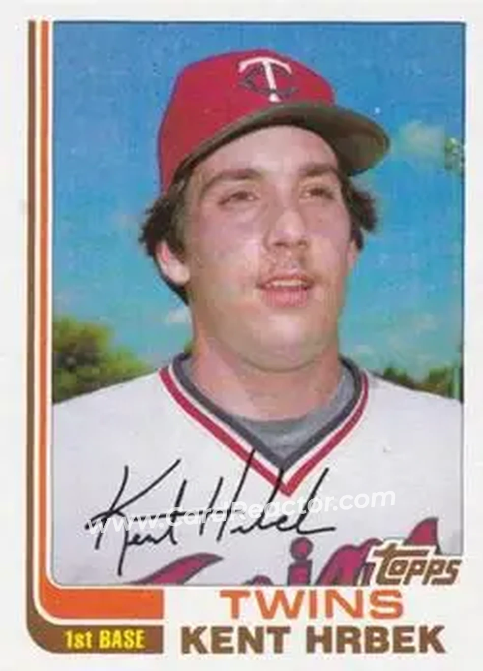 1982 Topps Traded #44T - Kent Hrbek - Minnesota Twins - Front