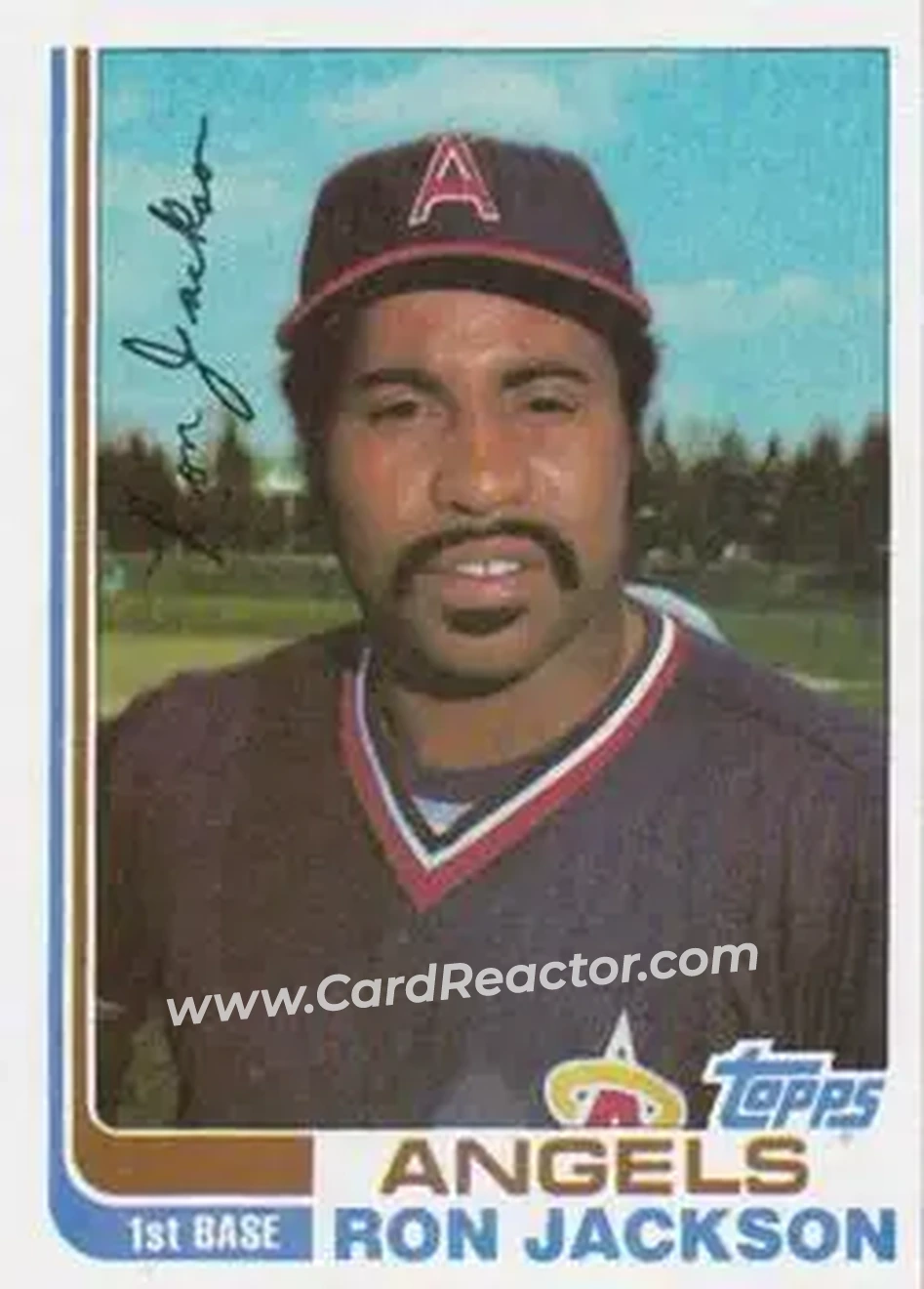 1982 Topps Traded #48T - Ron Jackson - California Angels - Front