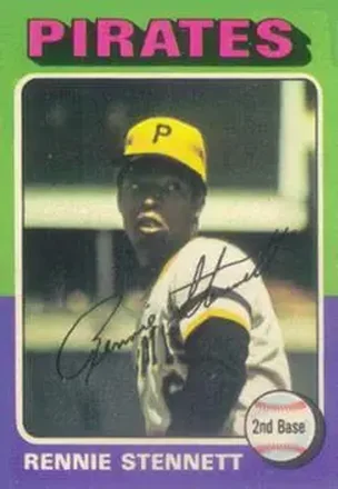 1975 Topps #336 - Rennie Stennett - Pittsburgh Pirates 1975 Topps #336 - Rennie Stennett - Pittsburgh Pirates