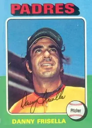 1975 Topps #343 - Dan Frisella - San Diego Padres 1975 Topps #343 - Dan Frisella - San Diego Padres