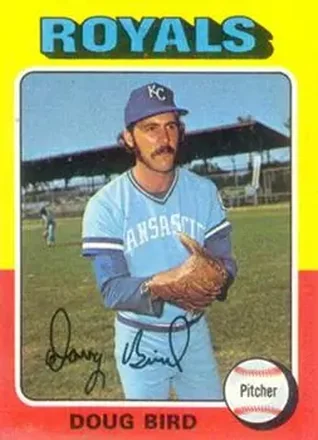 1975 Topps #364 - Doug Bird - Kansas City Royals 1975 Topps #364 - Doug Bird - Kansas City Royals