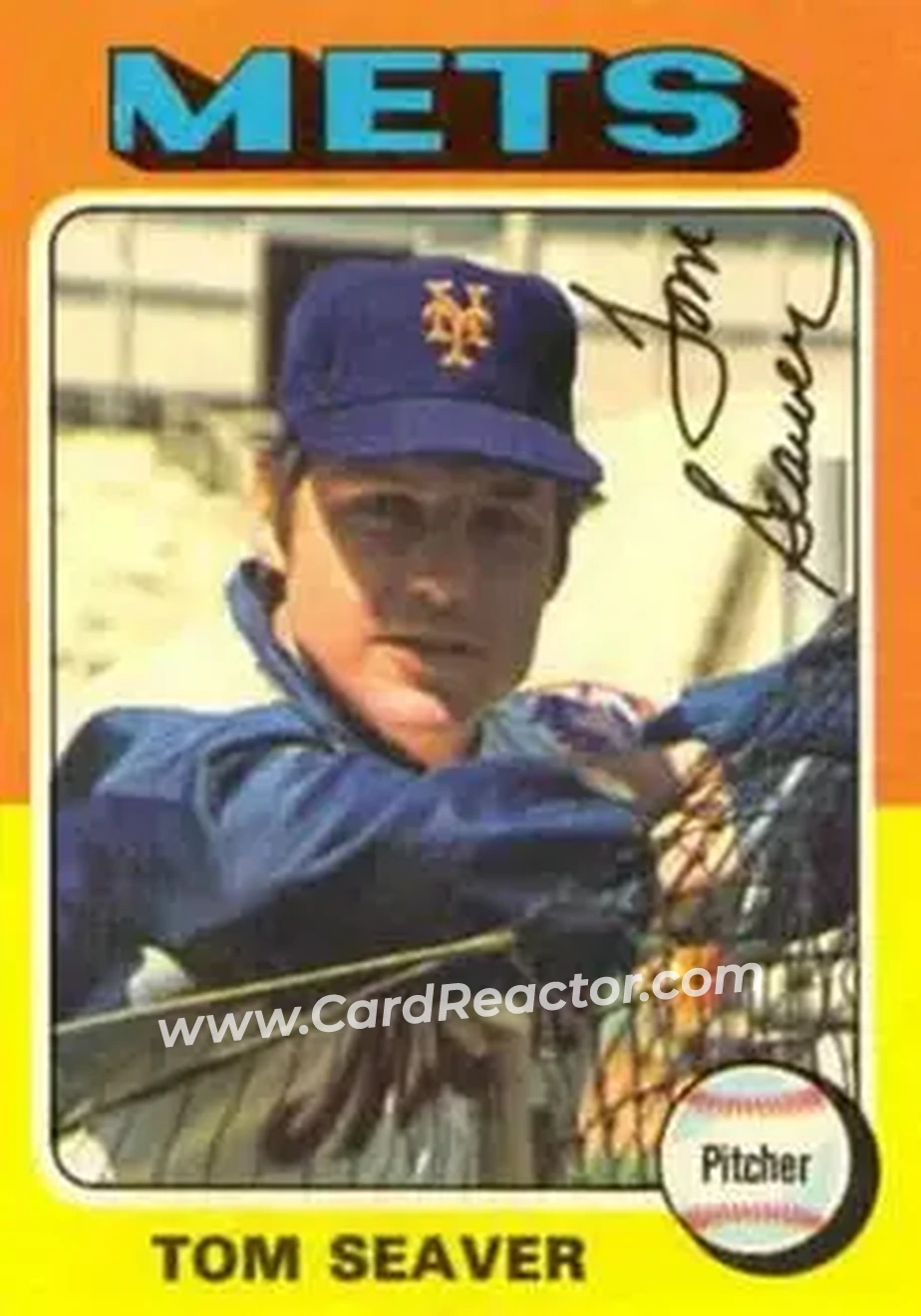1975 Topps #370 - Tom Seaver - New York Mets - Front