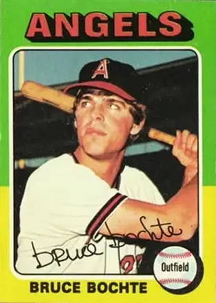 1975 Topps #392 - Bruce Bochte - California Angels 1975 Topps #392 - Bruce Bochte - California Angels