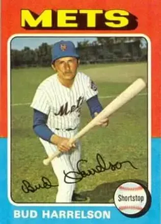 1975 Topps #395 - Bud Harrelson - New York Mets 1975 Topps #395 - Bud Harrelson - New York Mets