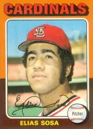 1975 Topps #398 - Elias Sosa - St. Louis Cardinals 1975 Topps #398 - Elias Sosa - St. Louis Cardinals